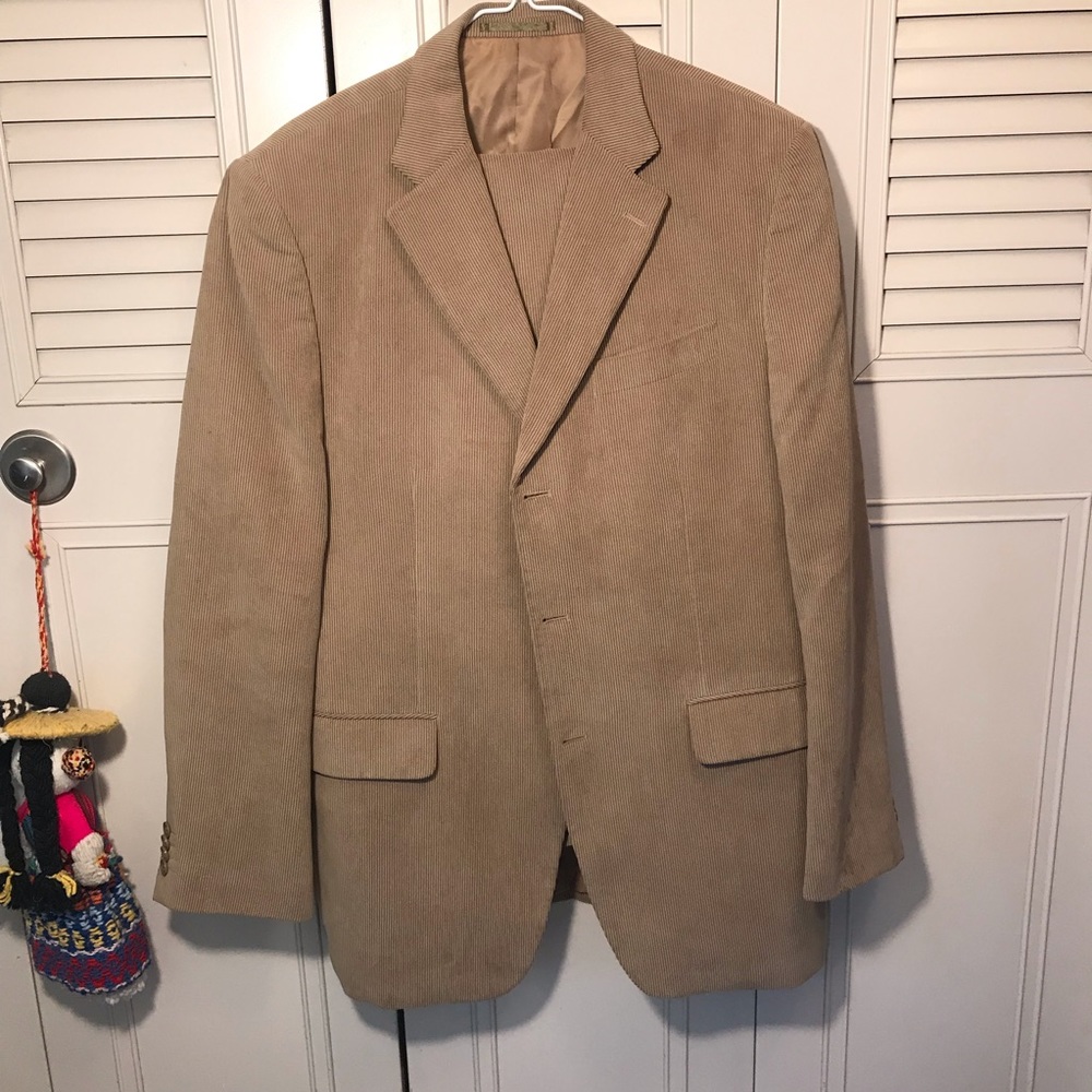 Corduroy suit. ✨